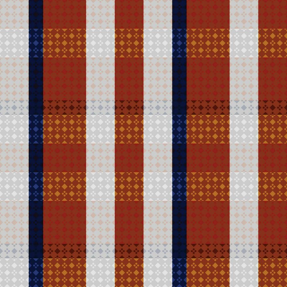 Schots Schotse ruit plaid naadloos patroon, abstract controleren plaid patroon. sjabloon voor ontwerp ornament. naadloos kleding stof textuur. vector illustratie