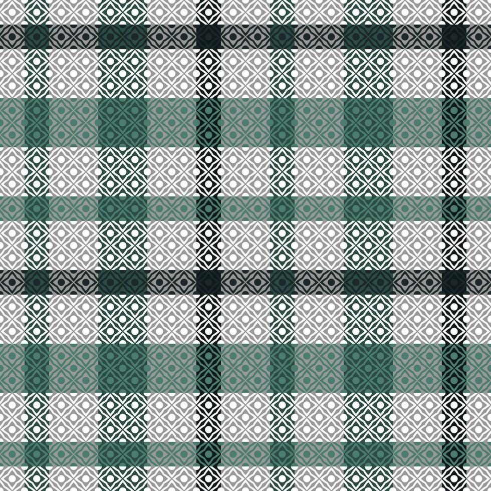 plaid patronen naadloos. Schots Schotse ruit patroon traditioneel Schots geweven kleding stof. houthakker overhemd flanel textiel. patroon tegel swatch inbegrepen. vector