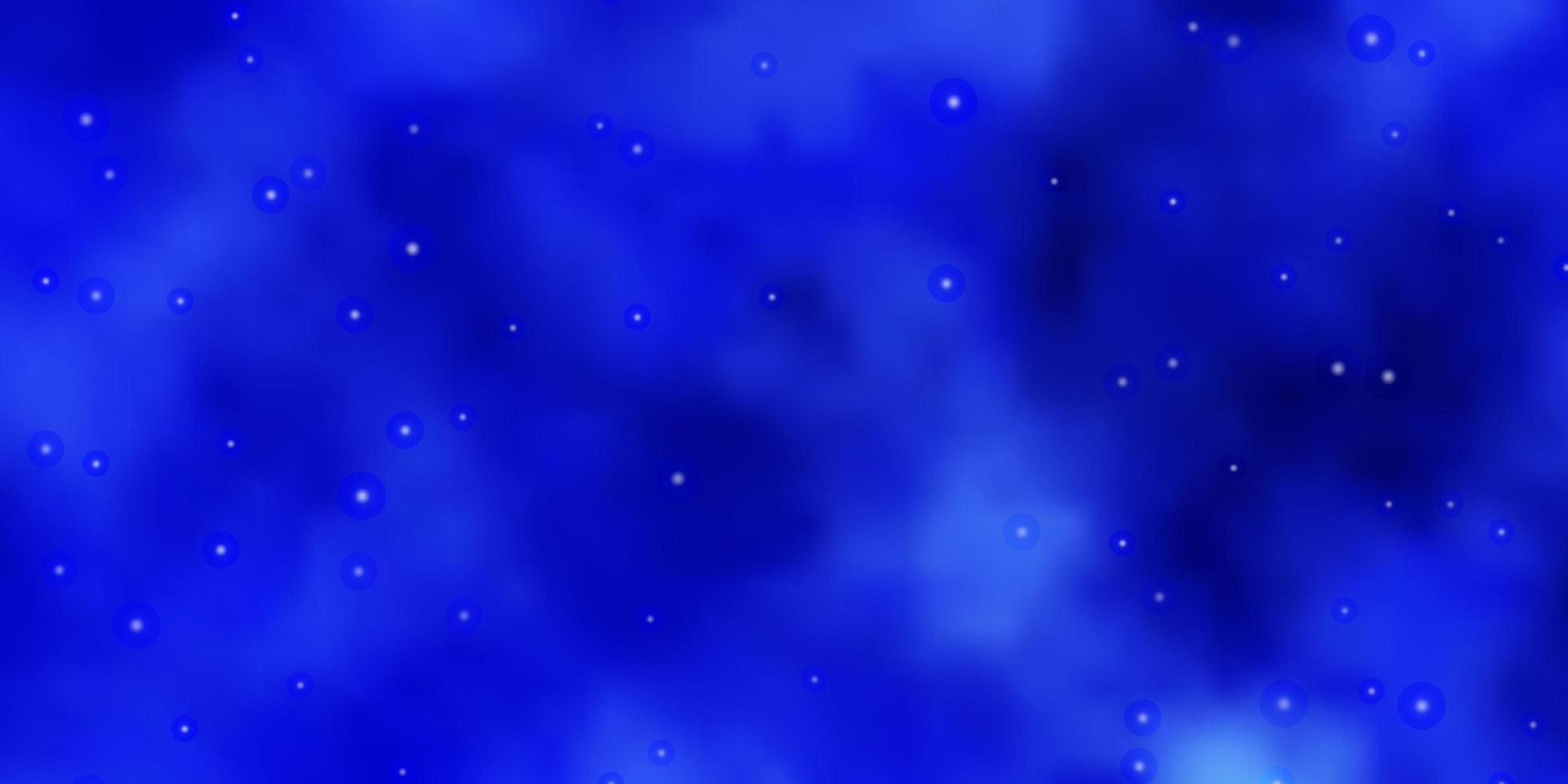 lichtblauw vectorsjabloon met neonsterren decoratieve afbeelding met sterren op abstract sjabloon beste ontwerp voor uw advertentieposterbanner vector