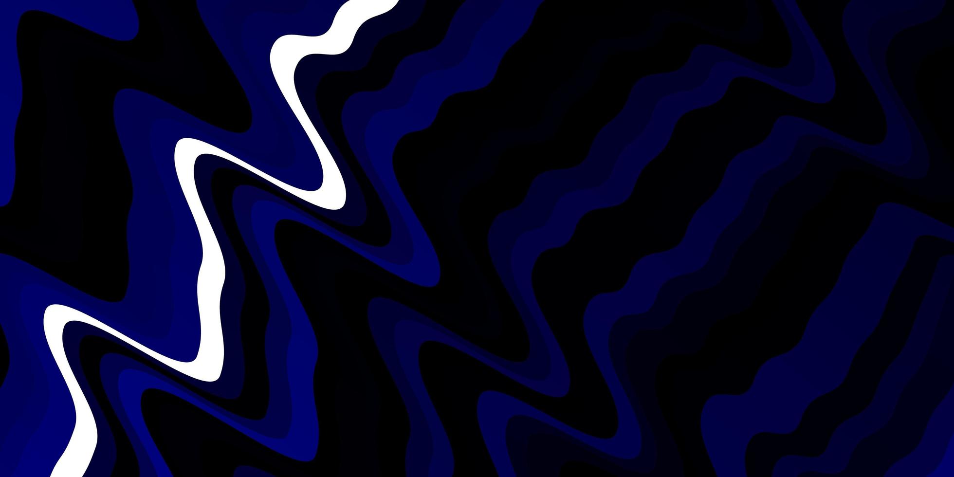 donkerblauwe vectorachtergrond met cirkelboog vector