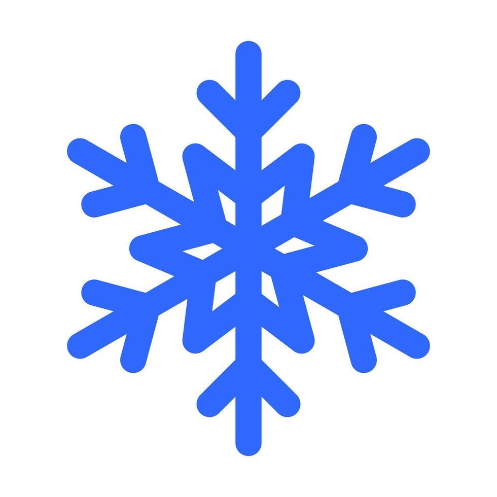 sneeuwvlok icoon vector. winter illustratie teken. sneeuw symbool. nieuw jaar logo. vector