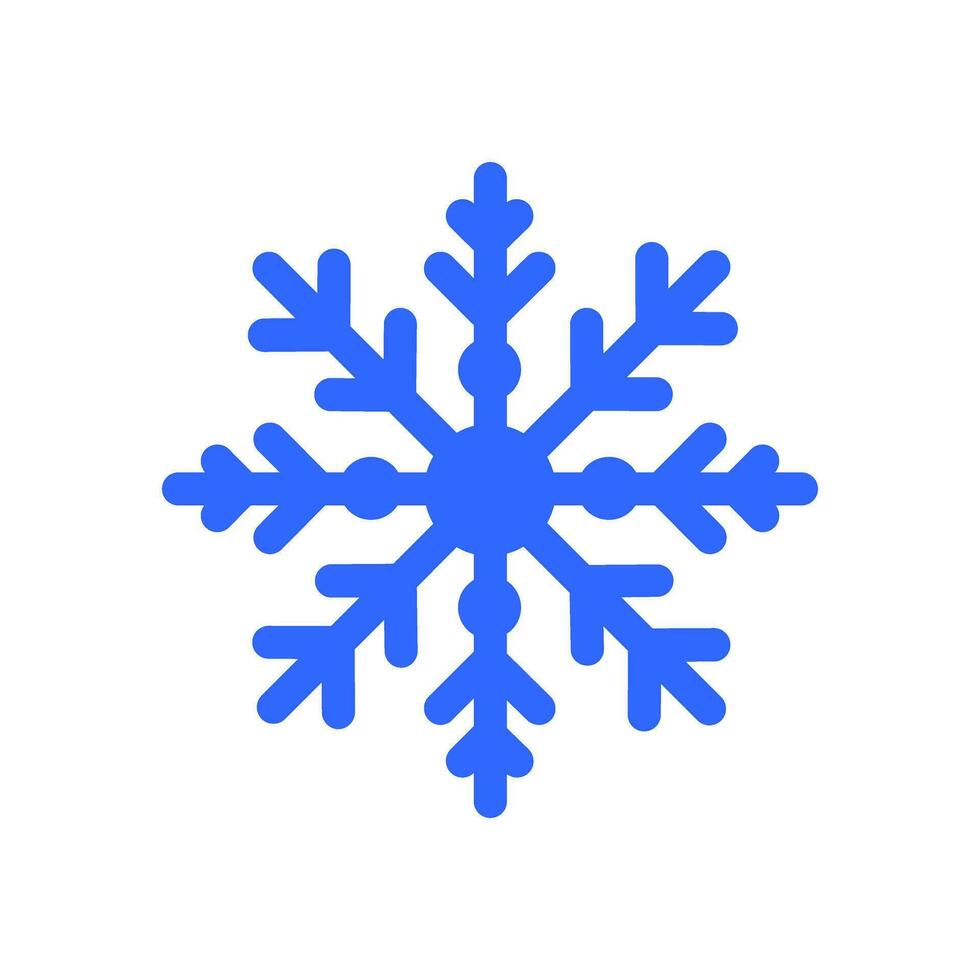 sneeuwvlok icoon vector. winter illustratie teken. sneeuw symbool. nieuw jaar logo. vector