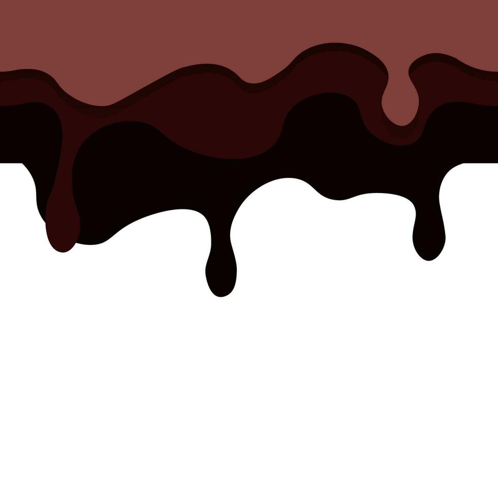 naadloos grens van chocola strepen van verschillend kleuren vector