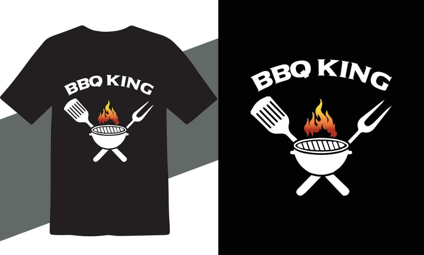 bbq vector t overhemd ontwerp vrij vector downloaden