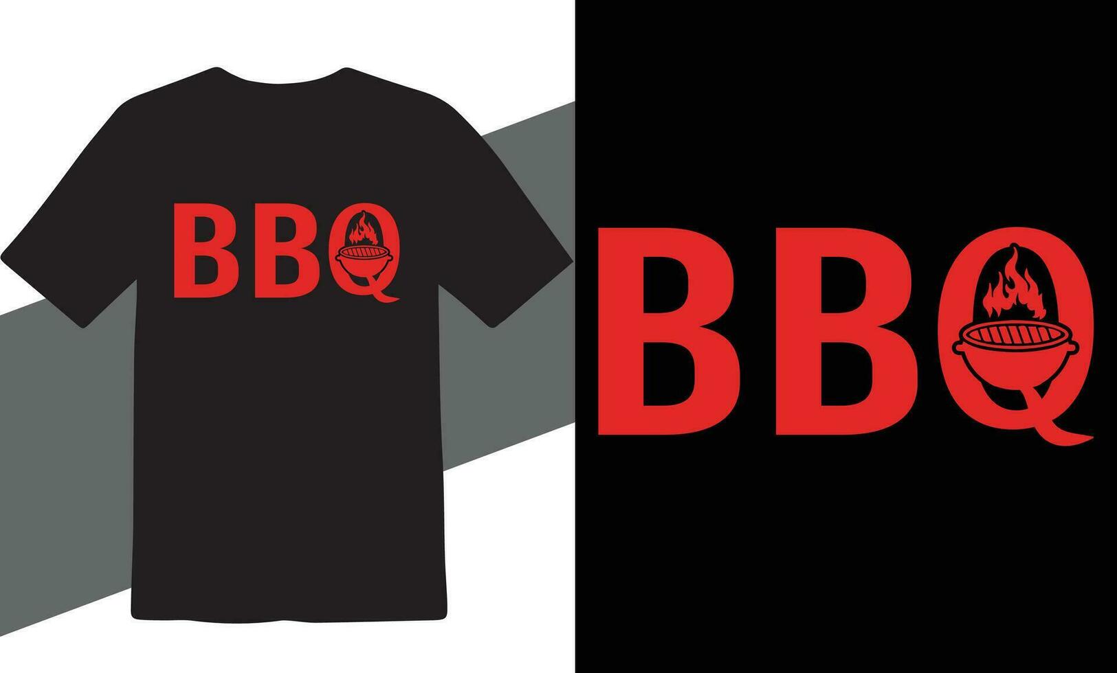 bbq vector t overhemd ontwerp vrij vector downloaden