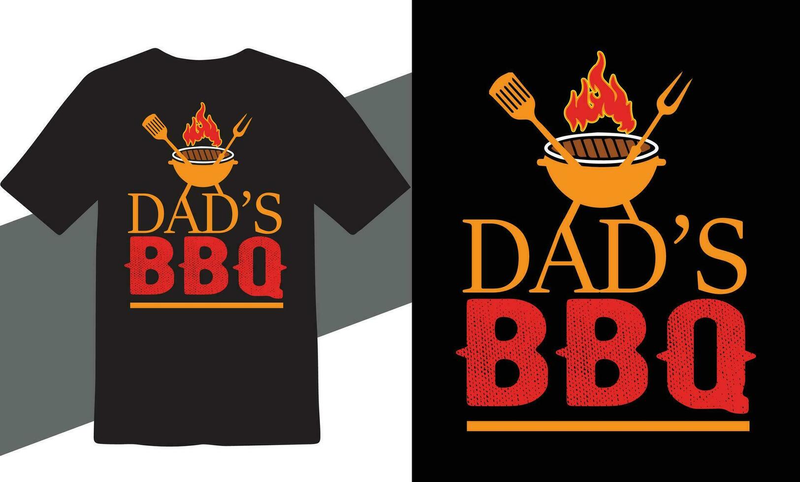 pro het beste bbq vector t overhemd ontwerp