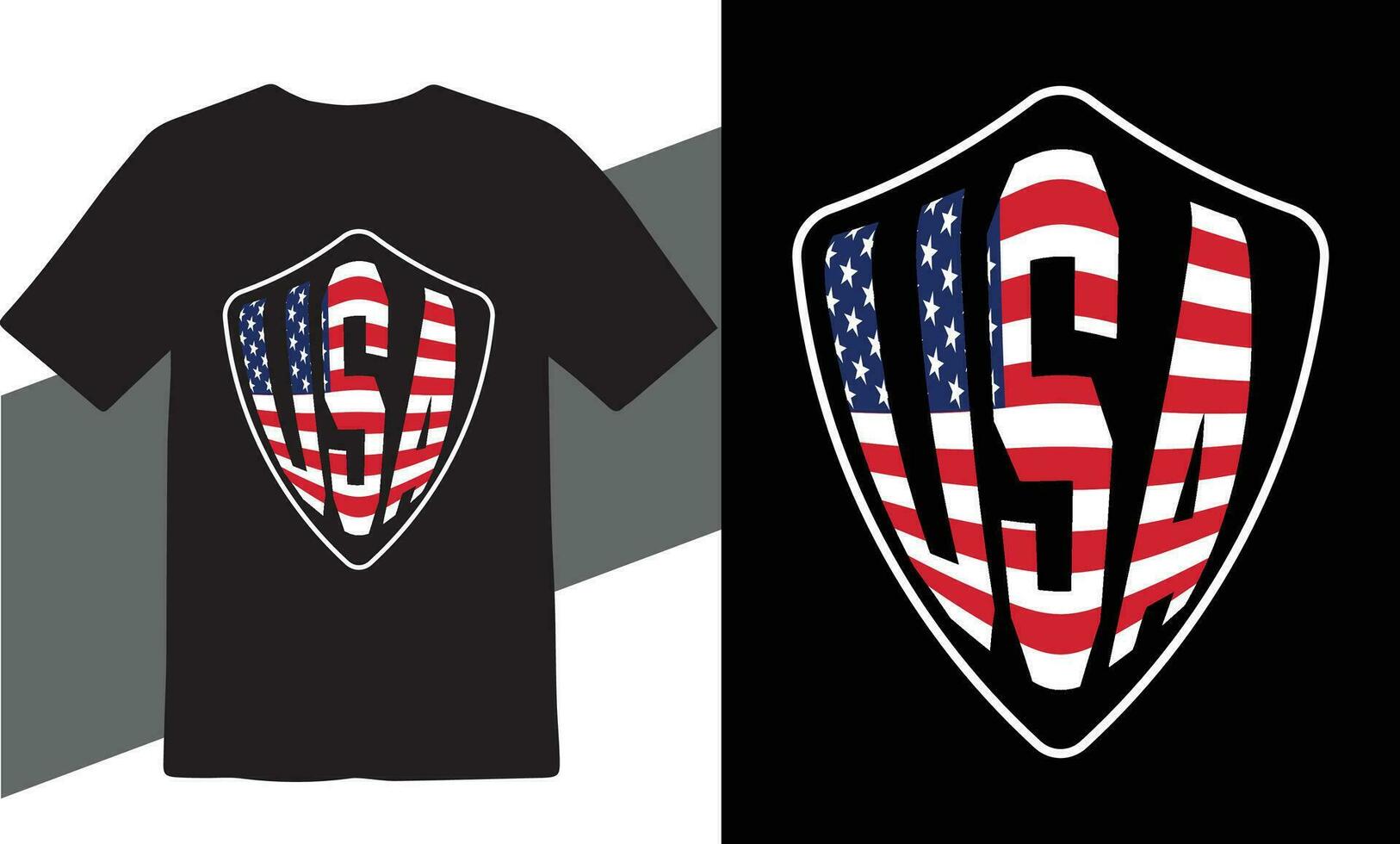 4e juli, Verenigde Staten van Amerika onafhankelijkheid dag t-shirt ontwerp vector