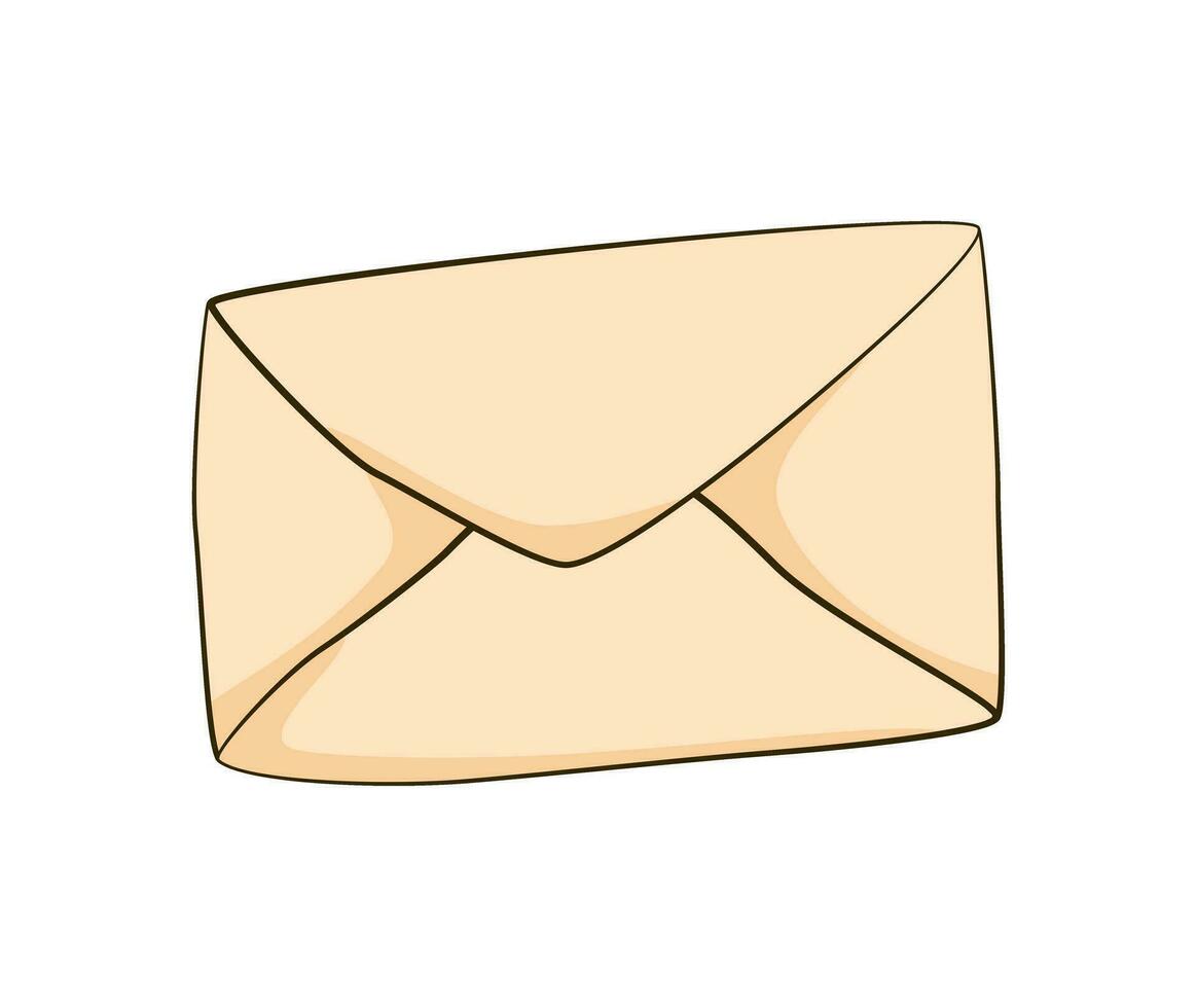 pictogram gesloten envelop vector