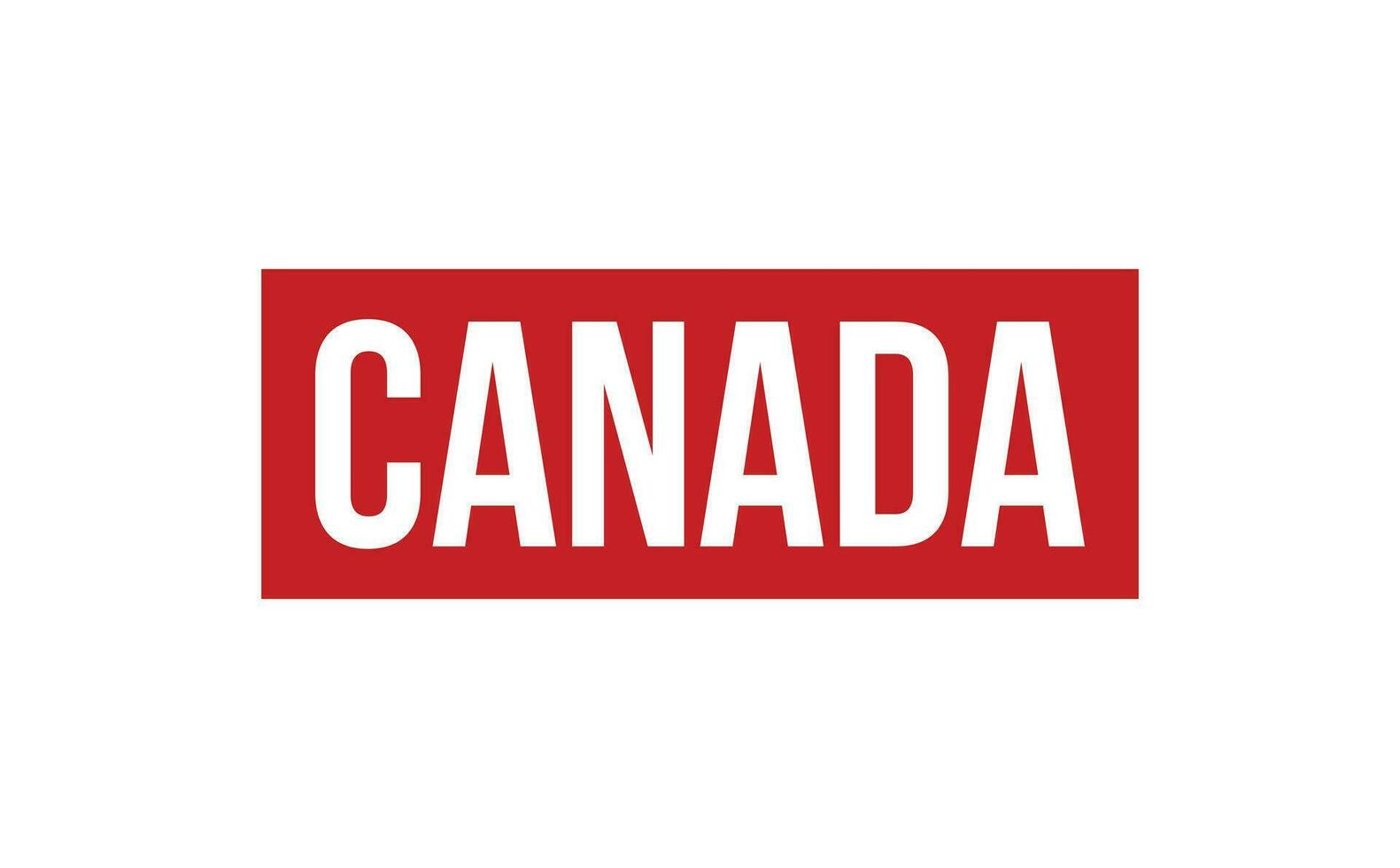 Canada rubber postzegel zegel vector