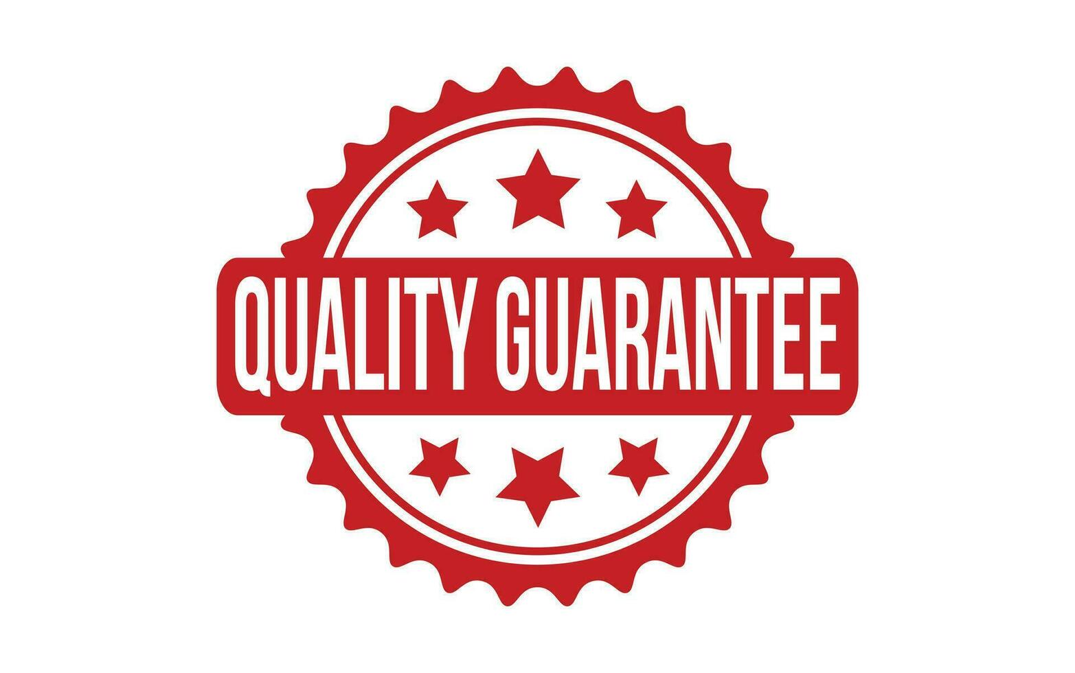 kwaliteit garantie rubber grunge postzegel zegel vector