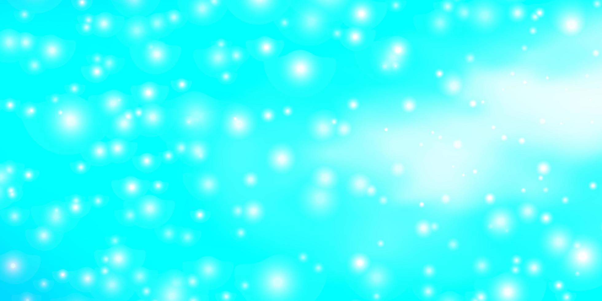 lichtblauwe groene vectorachtergrond met kleurrijke sterren moderne geometrische abstracte illustratie met sterrenpatroon voor het verpakken van geschenken vector