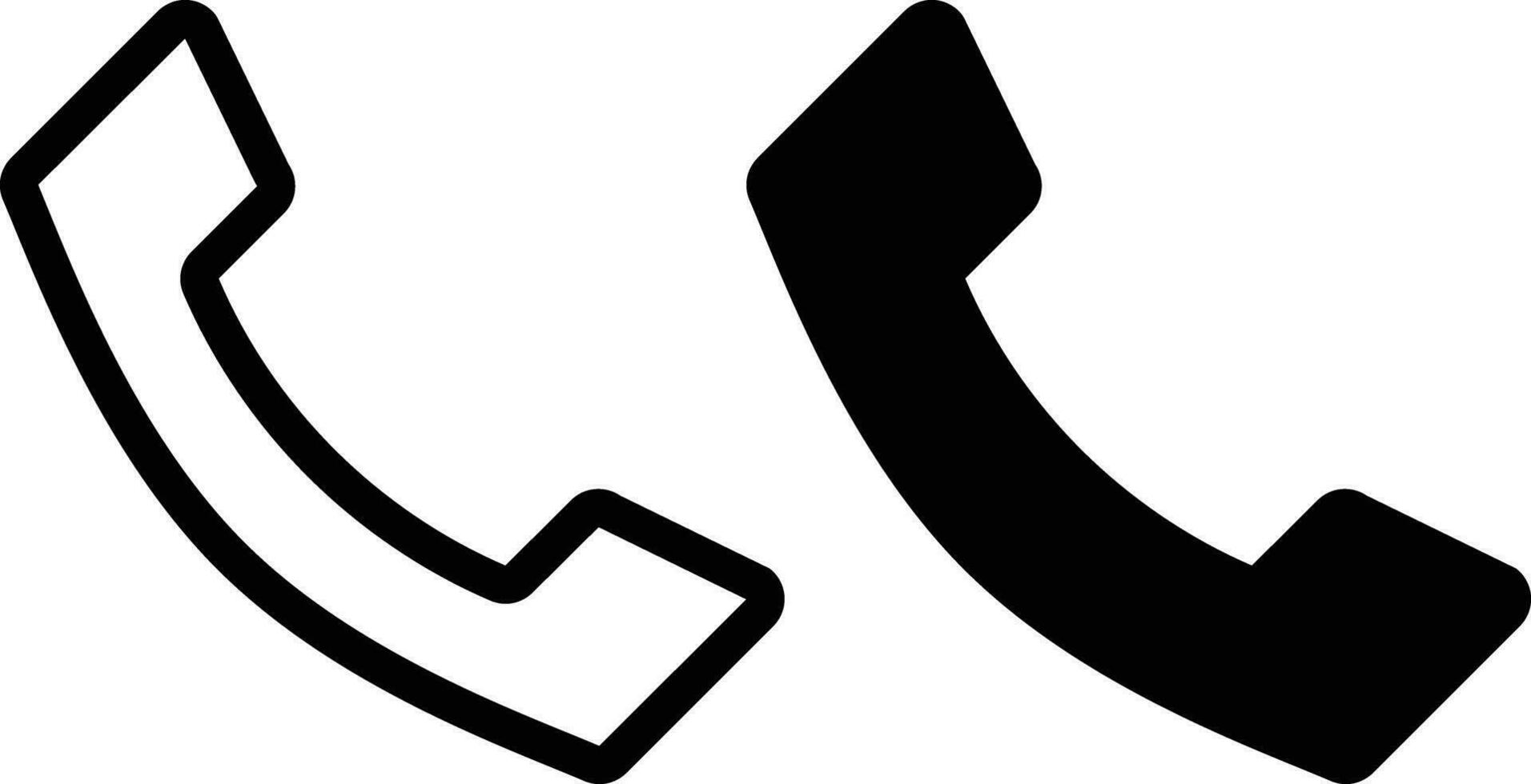 telefoon icoon vel, gemakkelijk modieus vlak stijl lijn en solide geïsoleerd vector illustratie Aan wit achtergrond. voor appjes, logo, websites, symbool , ui, ux, grafisch en web ontwerp. eps 10.