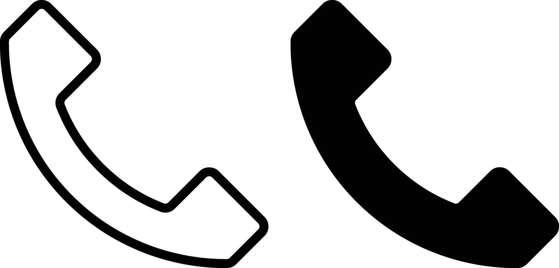 telefoon icoon vel, gemakkelijk modieus vlak stijl lijn en solide geïsoleerd vector illustratie Aan wit achtergrond. voor appjes, logo, websites, symbool , ui, ux, grafisch en web ontwerp. eps 10.