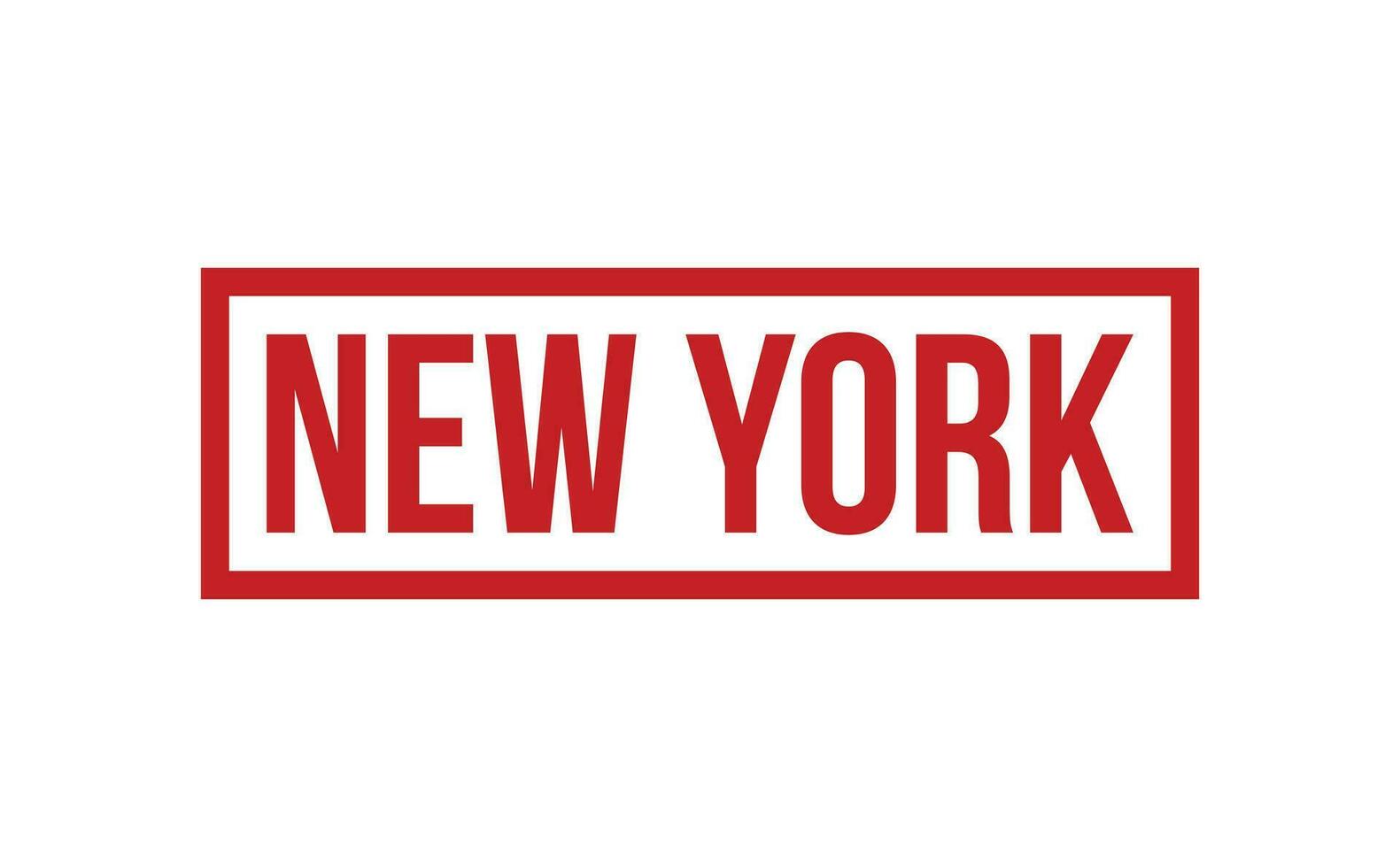 nieuw york rubber postzegel zegel vector