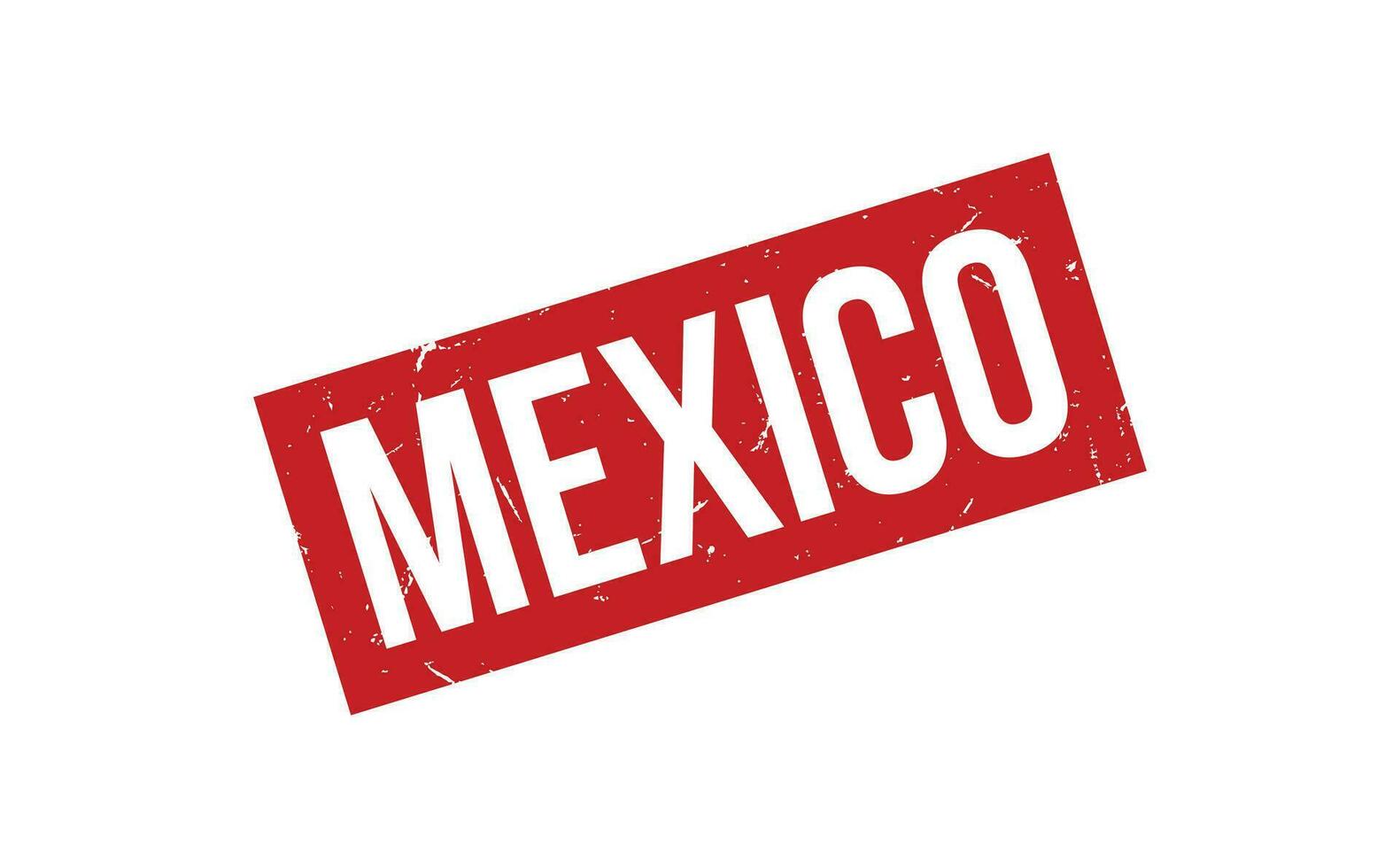Mexico rubber postzegel zegel vector