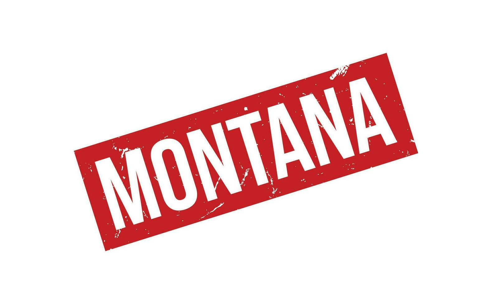 Montana rubber postzegel zegel vector