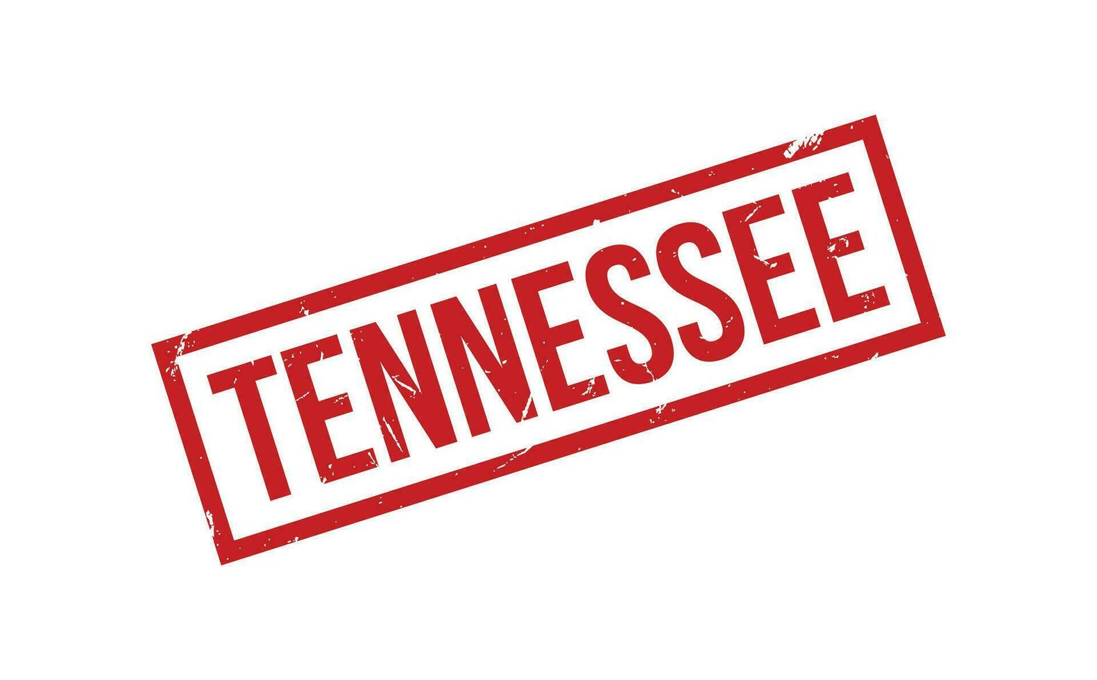 Tennessee rubber postzegel zegel vector