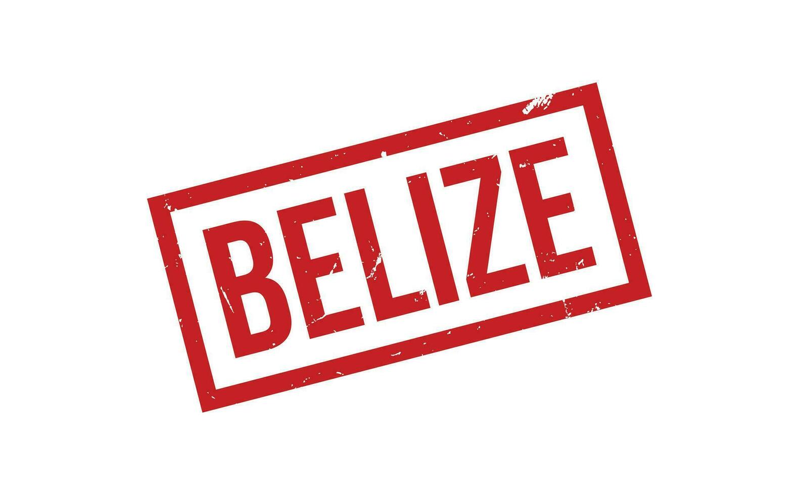 Belize rubber postzegel zegel vector