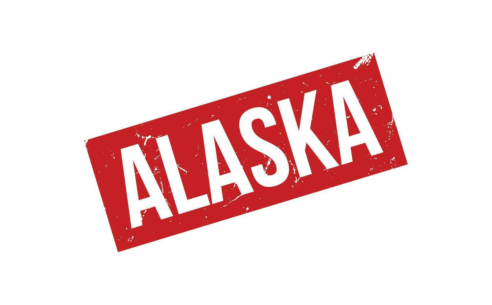 Alaska rubber postzegel zegel vector