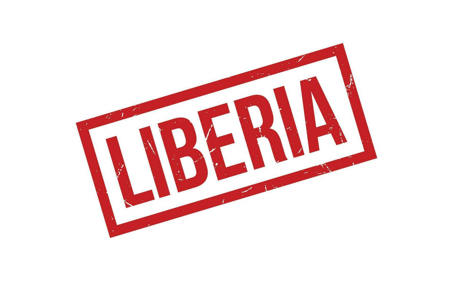 Liberia rubber postzegel zegel vector