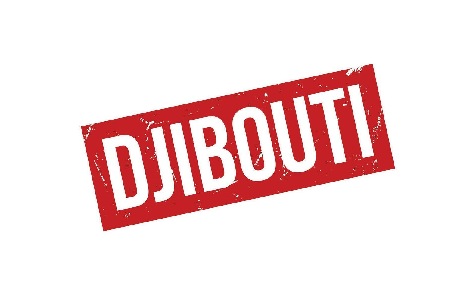 Djibouti rubber postzegel zegel vector
