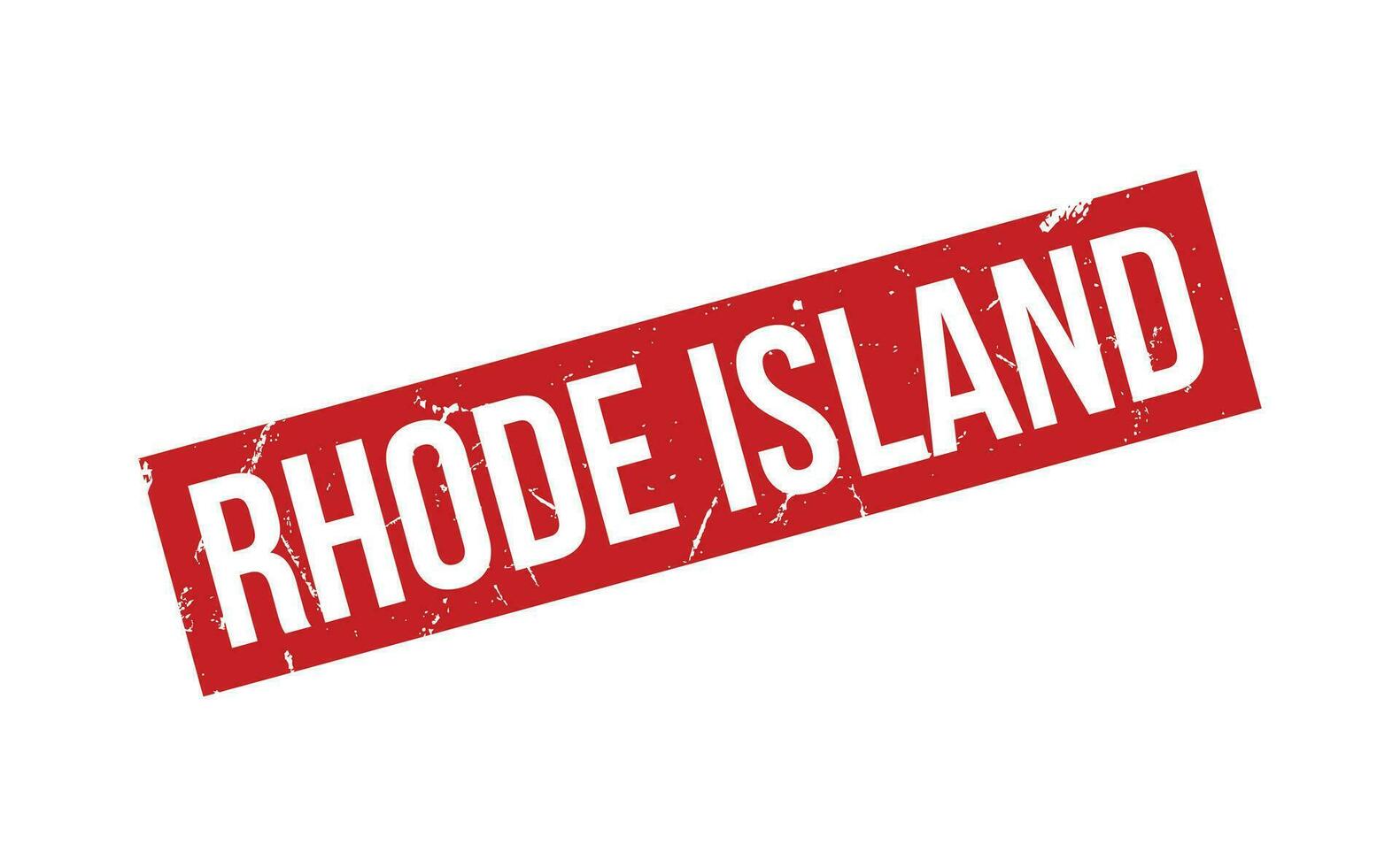 Rhode eiland rubber postzegel zegel vector