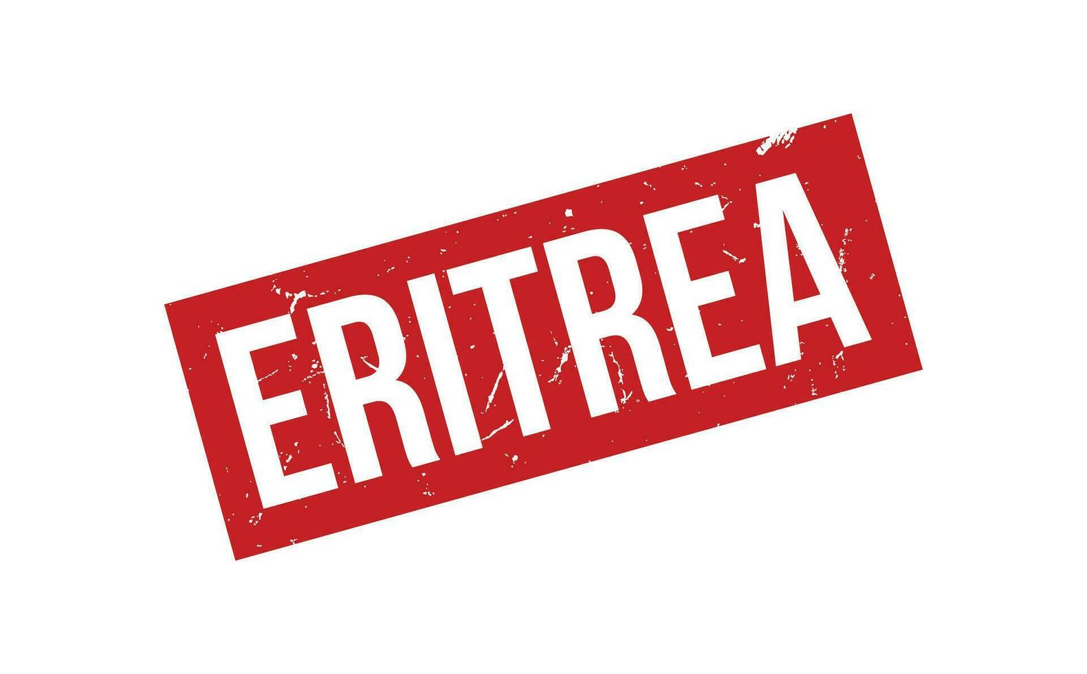 eritrea rubber postzegel zegel vector