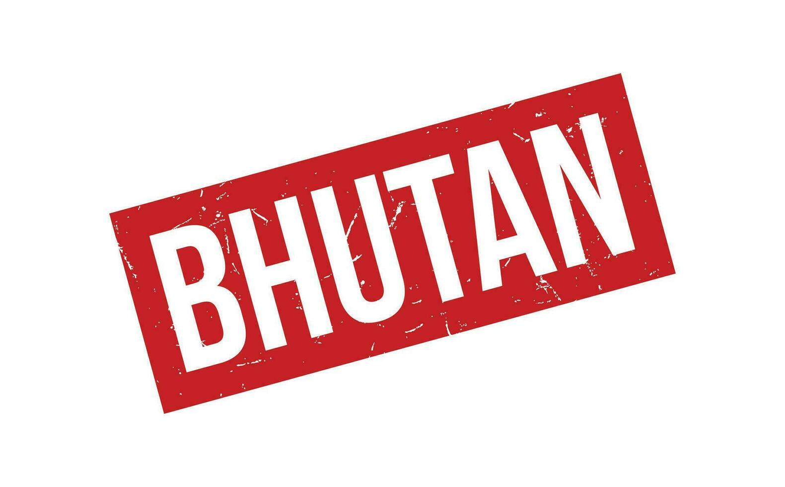 Bhutan rubber postzegel zegel vector