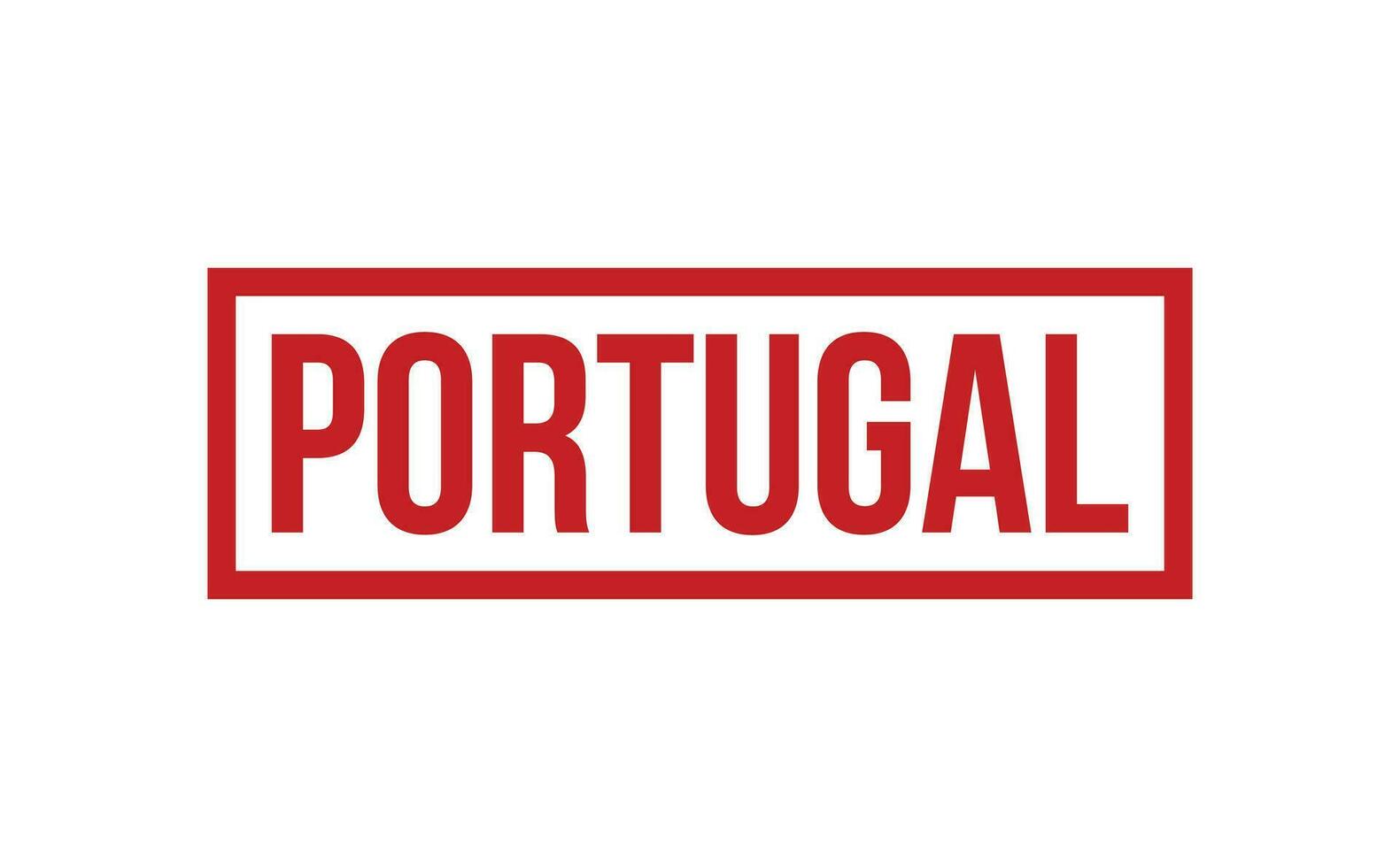 Portugal rubber postzegel zegel vector