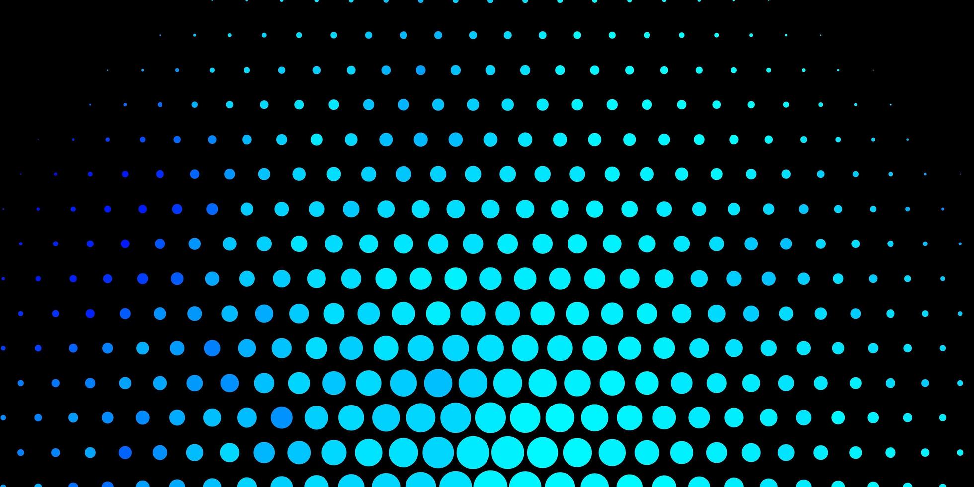 donkerblauwe vectorachtergrond met vlekken kleurrijke illustratie met gradiëntstippen in het patroon van de natuurstijl voor boekjes folders leaflet vector