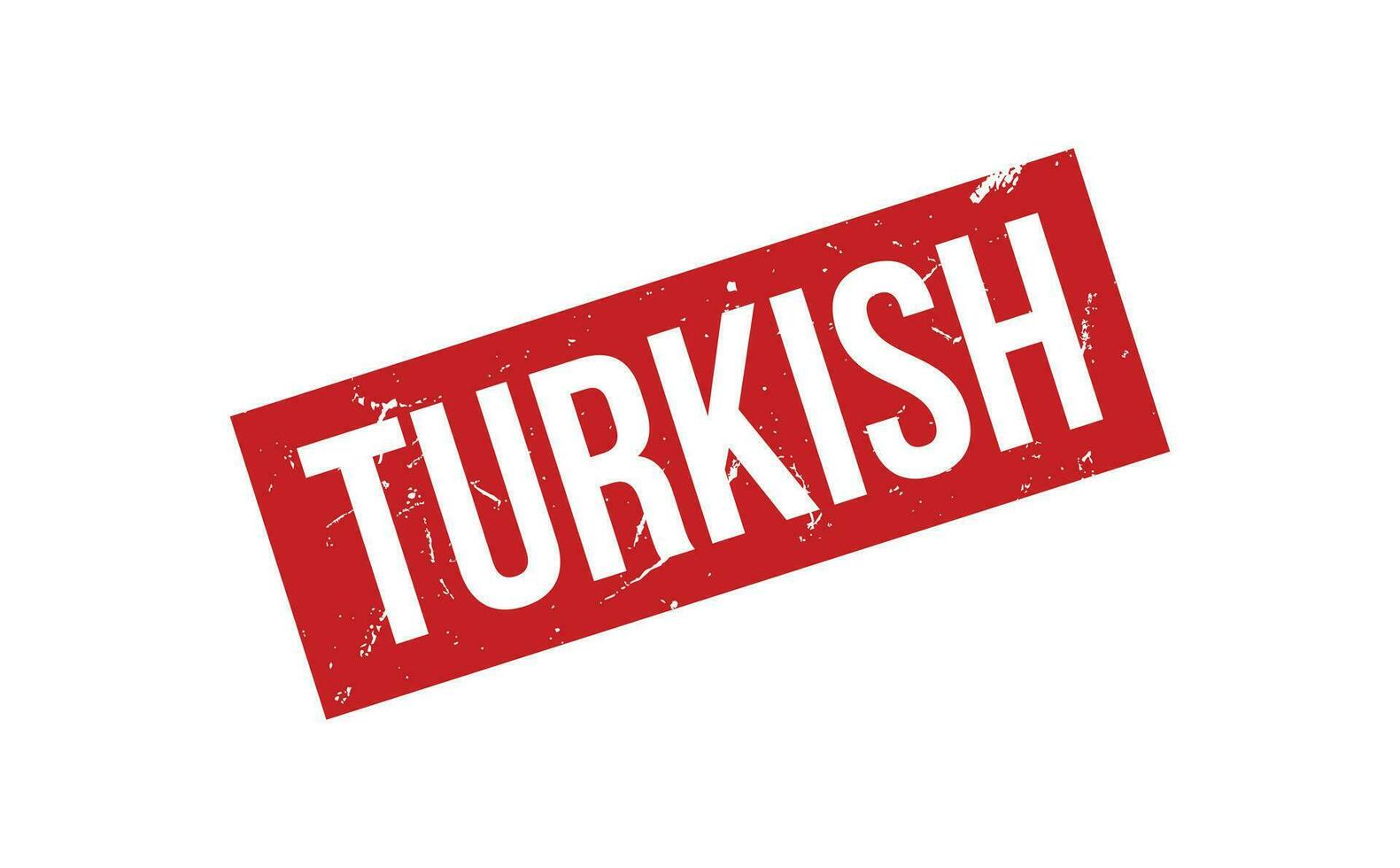 Turks rubber postzegel zegel vector