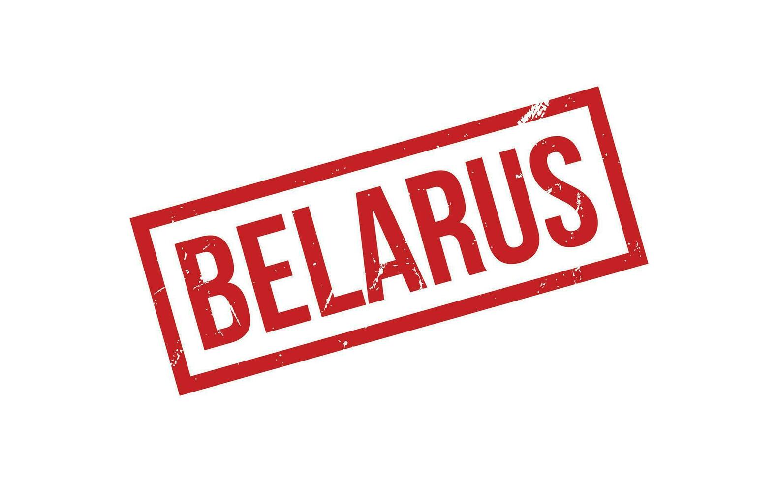 Wit-Rusland rubber postzegel zegel vector