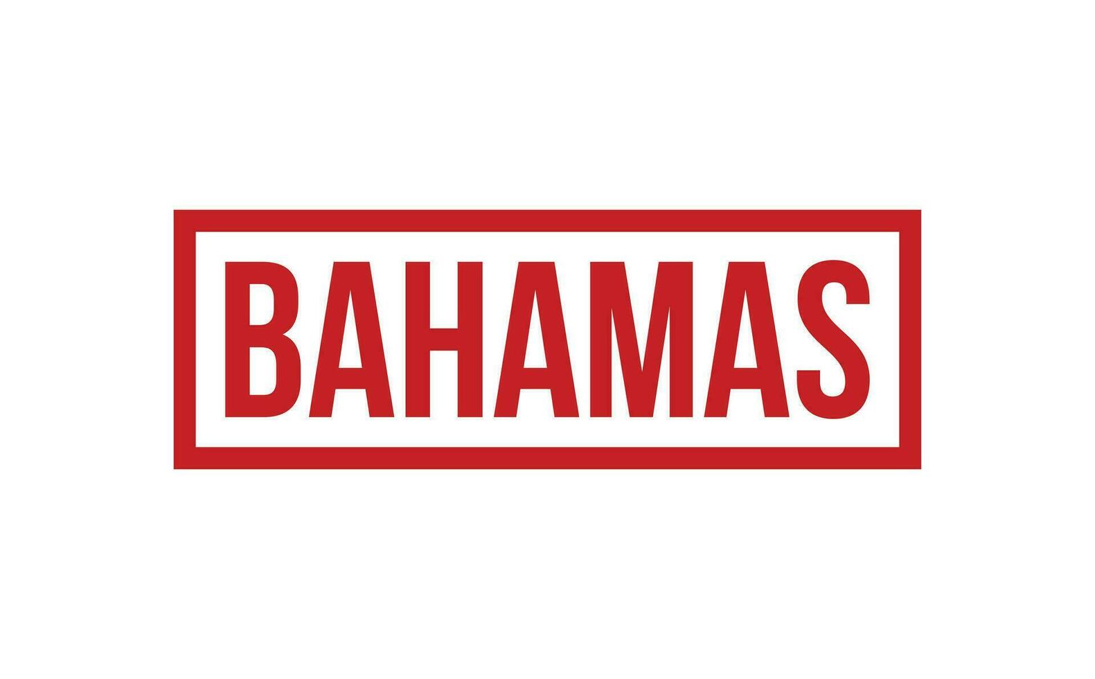 Bahamas rubber postzegel zegel vector