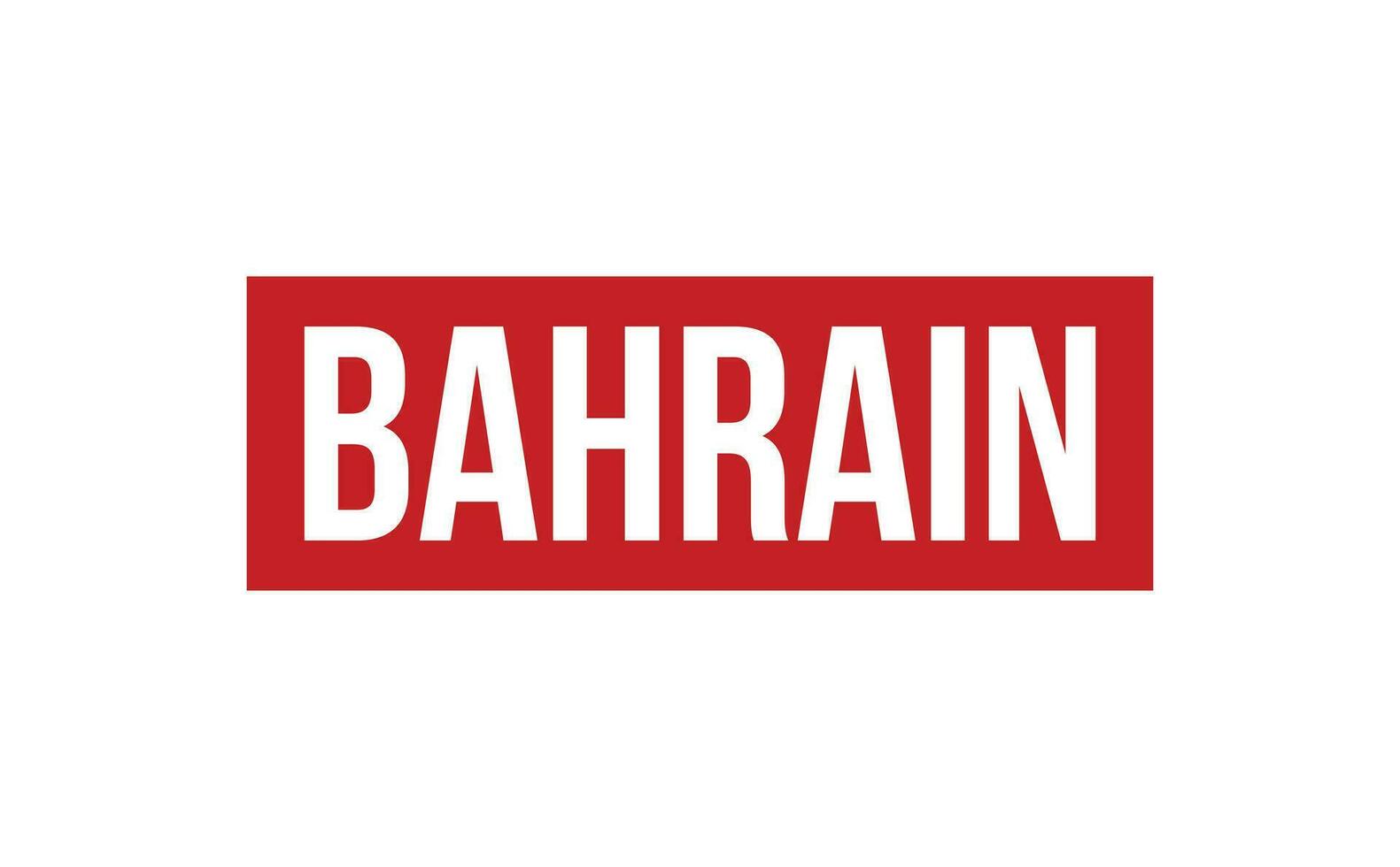 Bahrein rubber postzegel zegel vector
