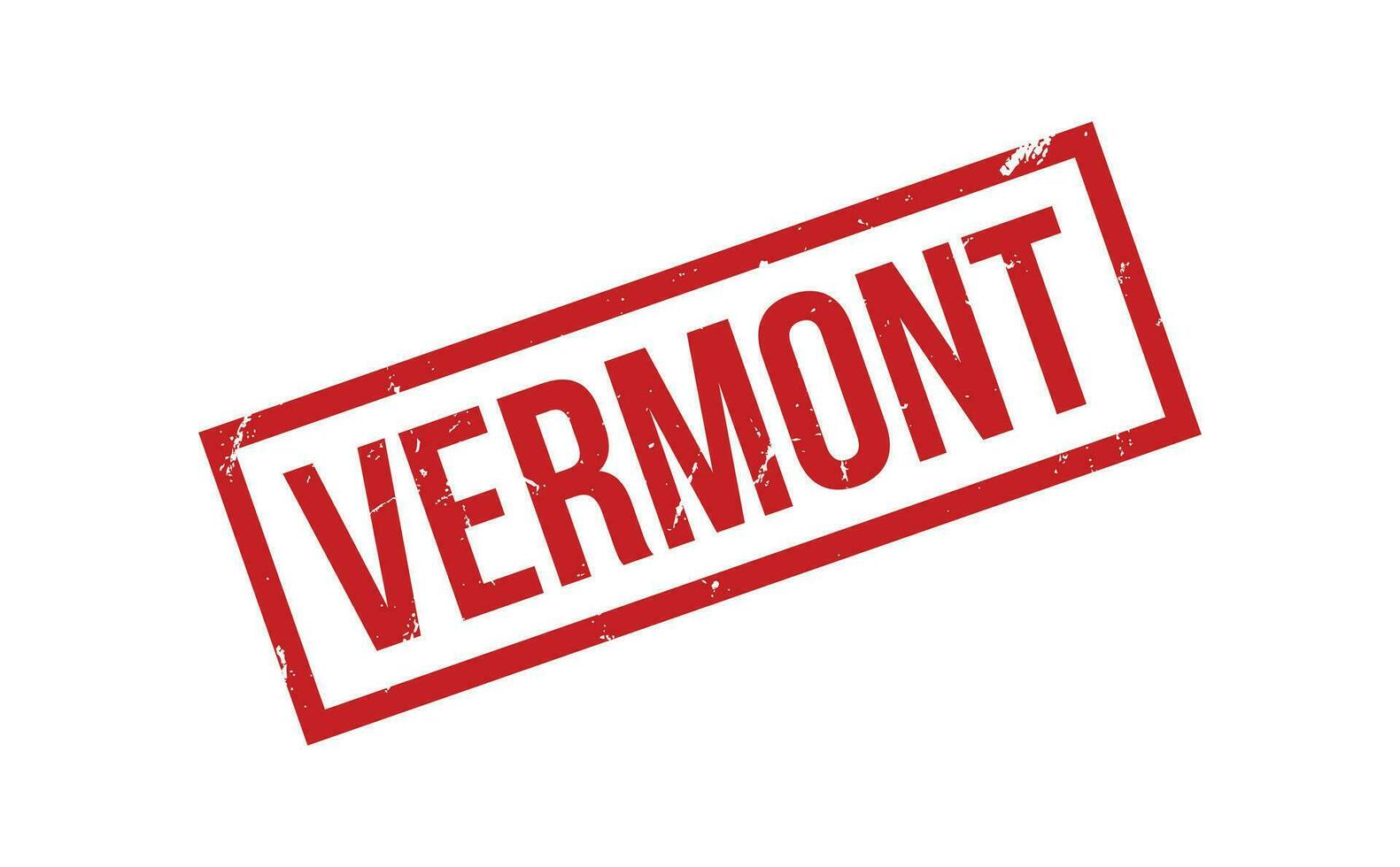 Vermont rubber postzegel zegel vector