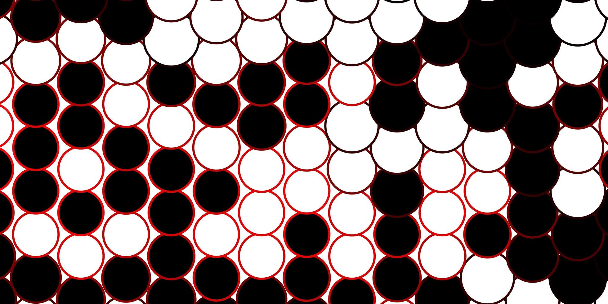 donkerrode vectorlay-out met cirkels glitter abstracte illustratie met kleurrijke druppels ontwerp voor uw commercials vector