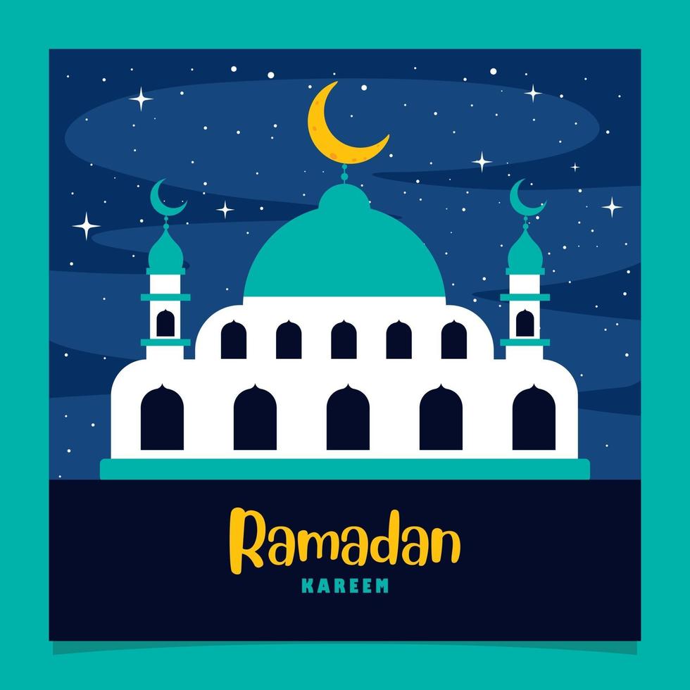 ramadan kareem en islamitische cultuur vector