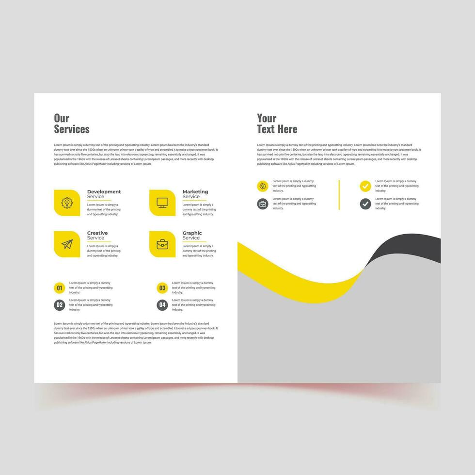 schoon brochure sjabloon met minimalistische concept en modern stijl gebruik voor bedrijf voorstel en jaar- rapport, omslag, banier, boek omslag, vector ontwerp, medicijnen, vector