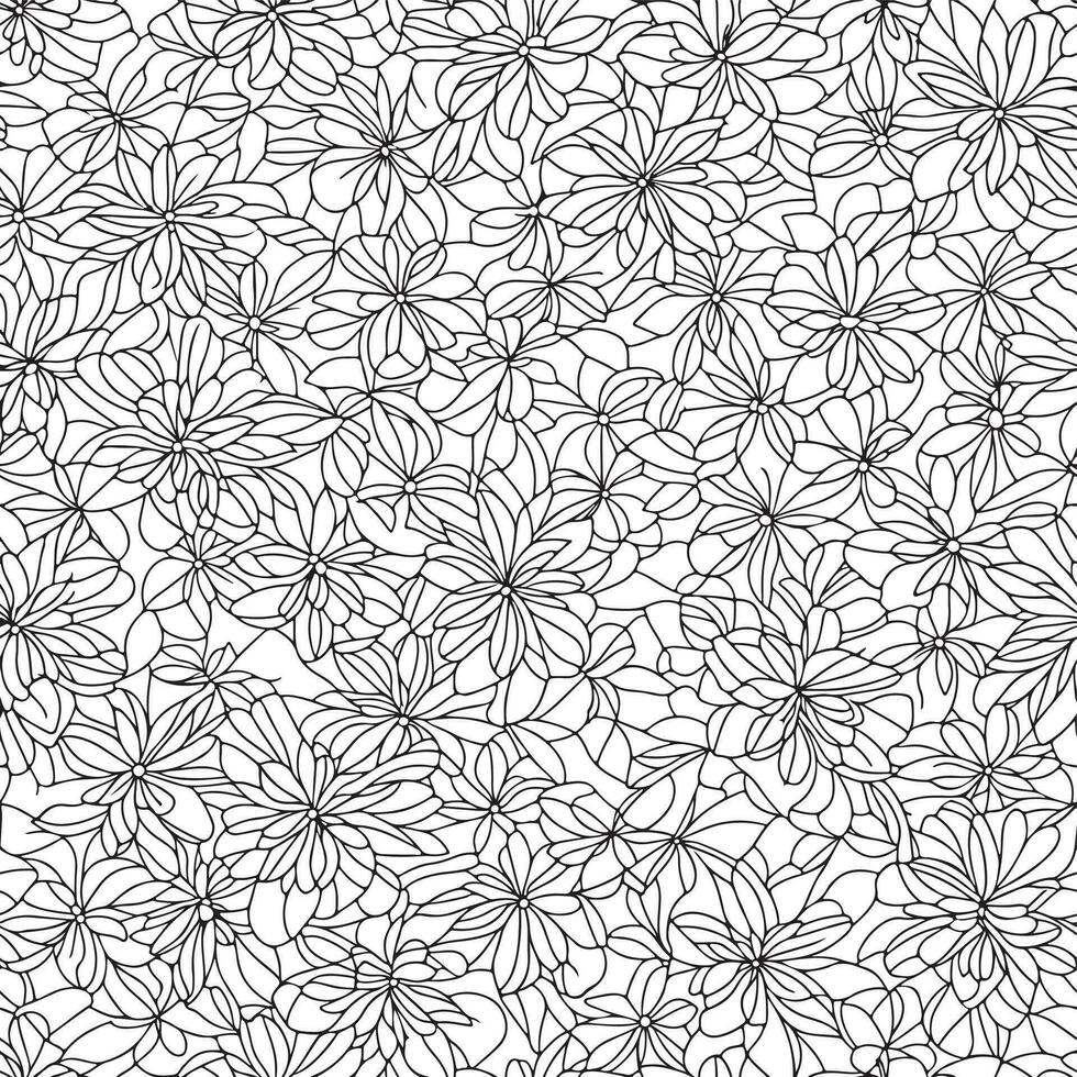 bloemen naadloos patroon. diagonaal bloem lijnen patroon achtergrond. vlak abstract bloem lijnen patroon. Rechtdoor strepen structuur achtergrond. lijn patroon vector illustratie achtergrond.