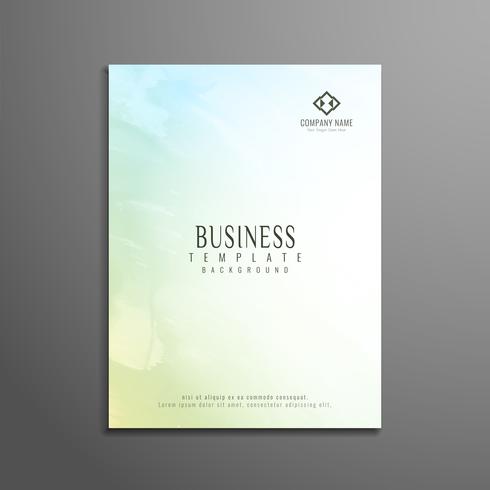 Abstract business flyer sjabloonontwerp vector