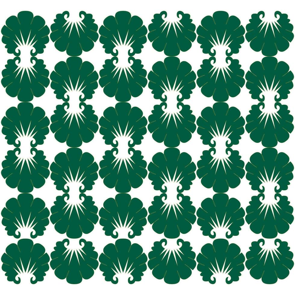 patroon vormig achtergrond met klassiek bloemen ornament vector