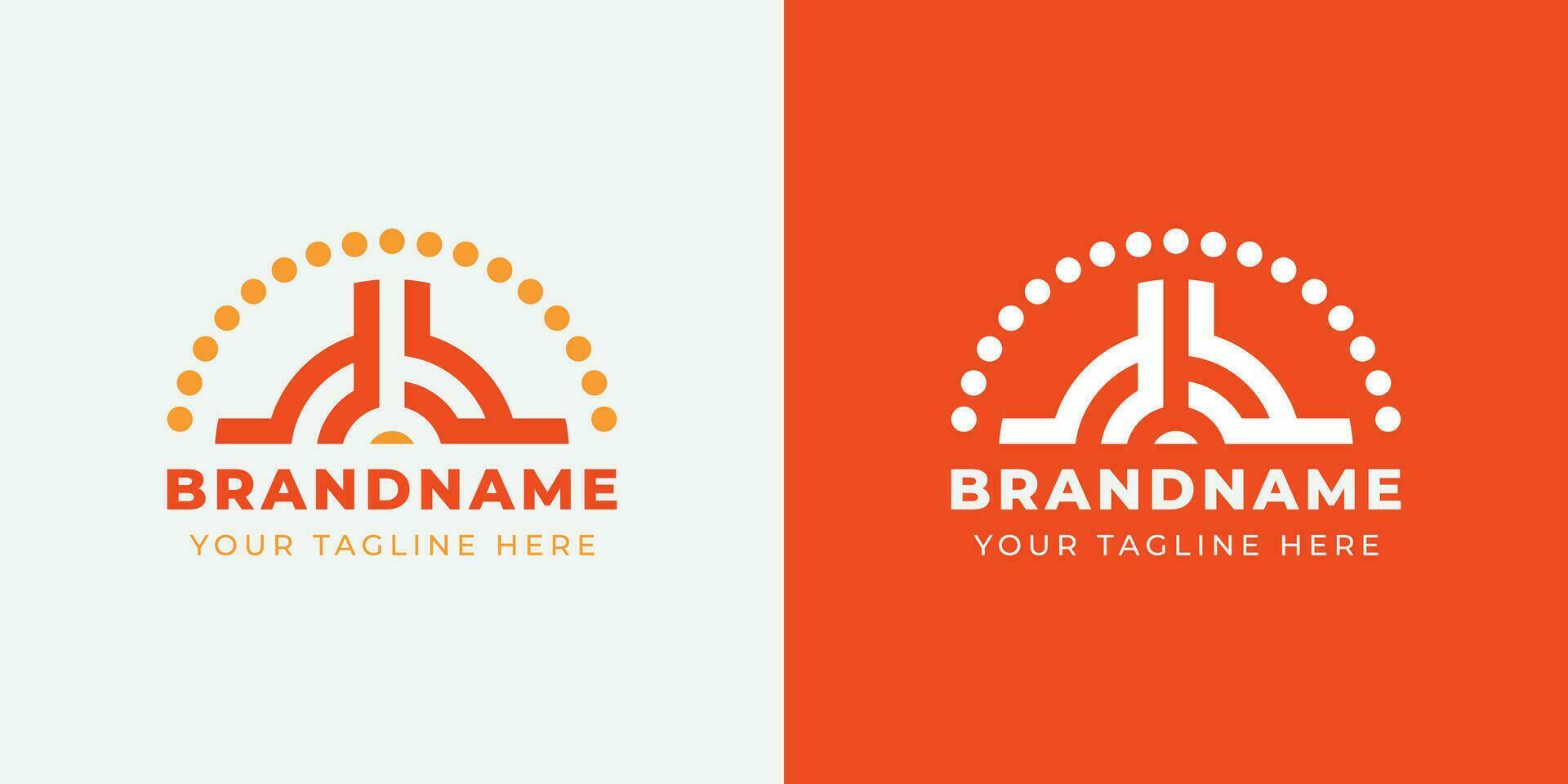 brief yy zonsopkomst logo set, geschikt voor ieder bedrijf met yy initialen. vector