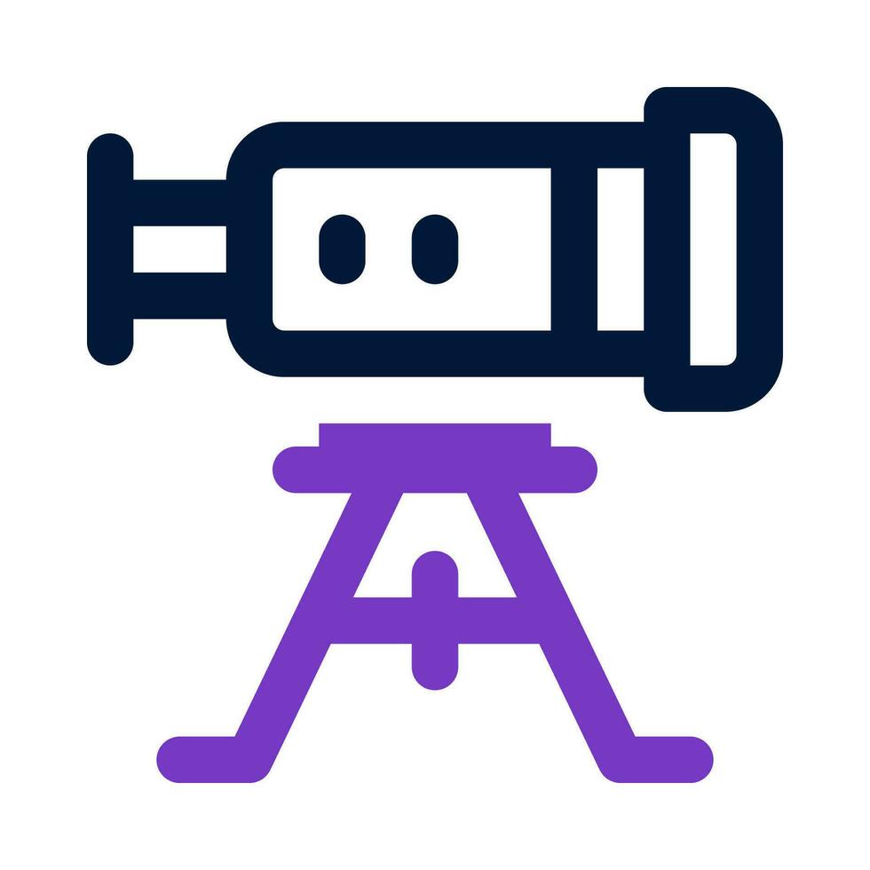telescoop icoon voor uw website, mobiel, presentatie, en logo ontwerp. vector