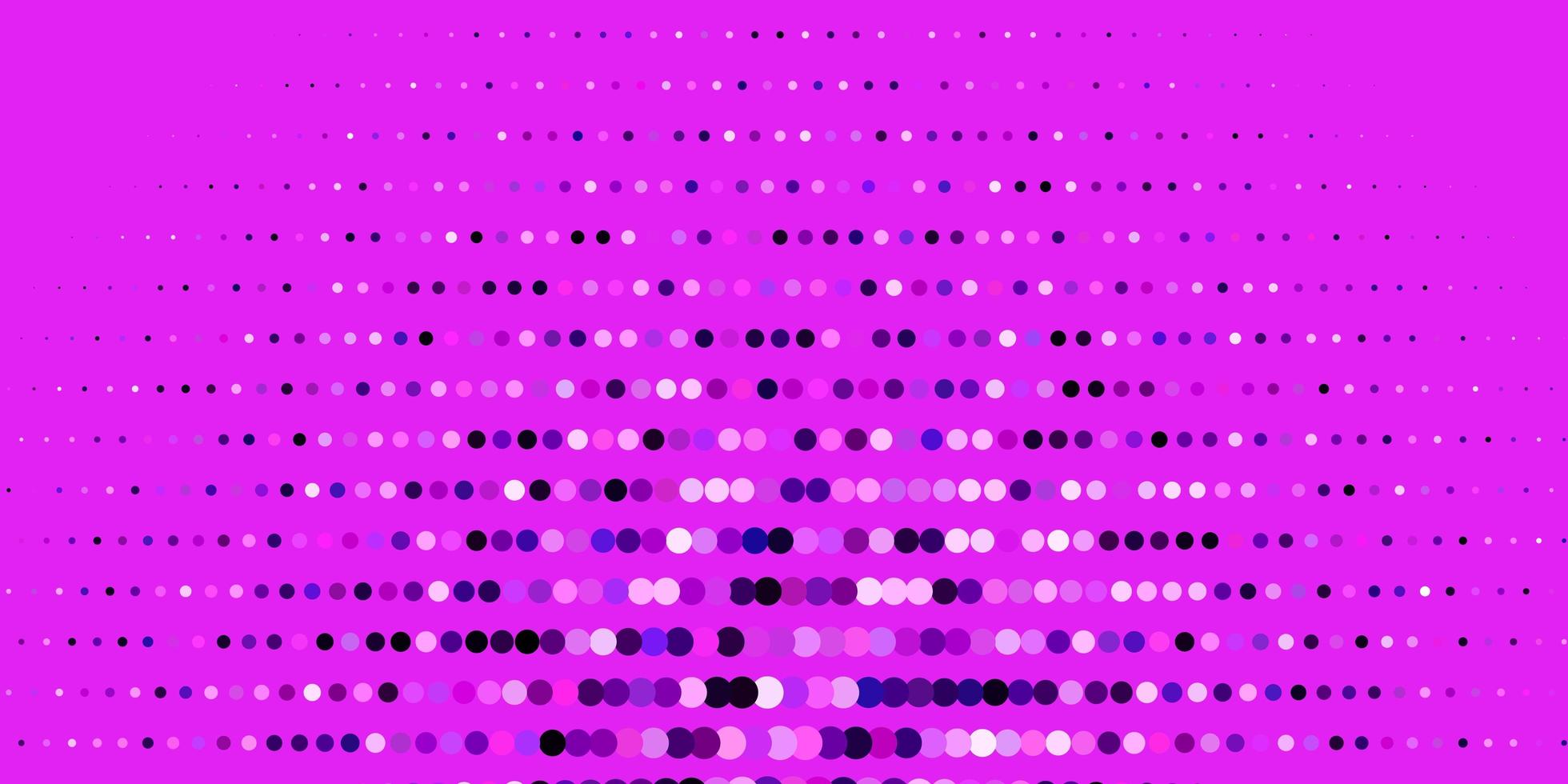donkerpaarse vectorachtergrond met bubbels abstract decoratief ontwerp in gradiëntstijl met bubbelspatroon voor boekjes-folders vector