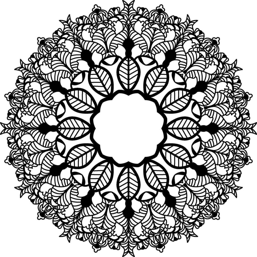 mandala ontwerp voor vrij downloaden vector