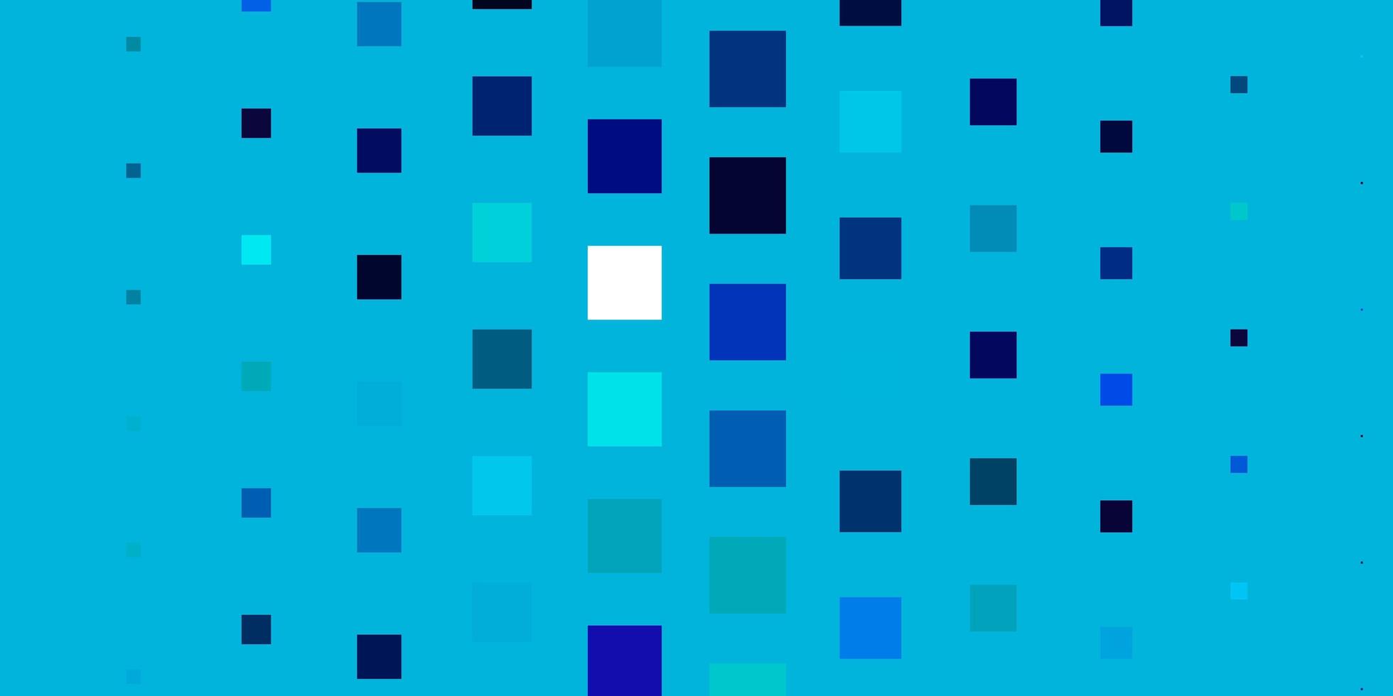 lichtblauw groen vectorpatroon in vierkante stijlrechthoeken met kleurrijk verloop op abstract achtergrondpatroon voor websites bestemmingspagina's vector