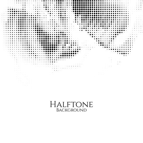 Abstracte halftone vectorachtergrond vector