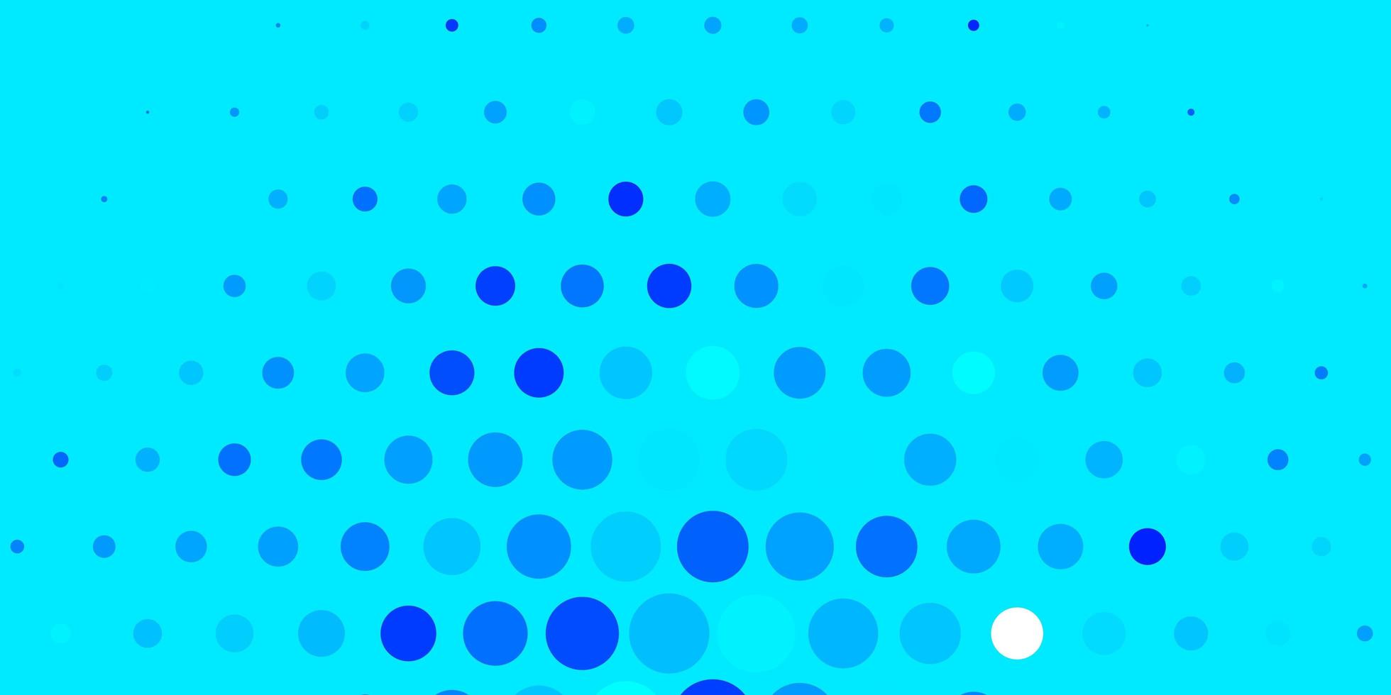 donkerblauwe vectorachtergrond met stippen abstracte kleurrijke schijven op eenvoudig achtergrondpatroon met kleurovergang voor behanggordijnen vector