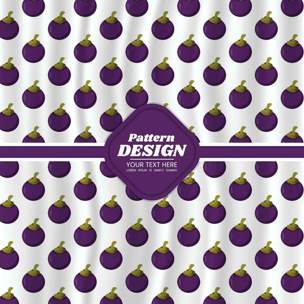 fruit patroon achtergrond ontwerp vector