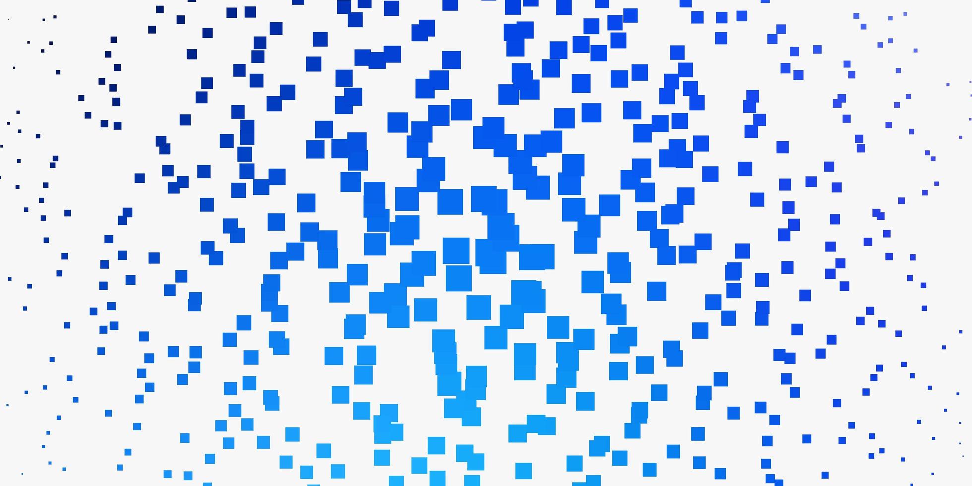 lichtblauwe vectorachtergrond met rechthoeken kleurrijke illustratie met gradiëntrechthoeken en vierkantenontwerp voor uw bedrijfsbevordering vector